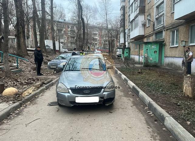 В Саратове водитель «Приоры» сбил ребенка